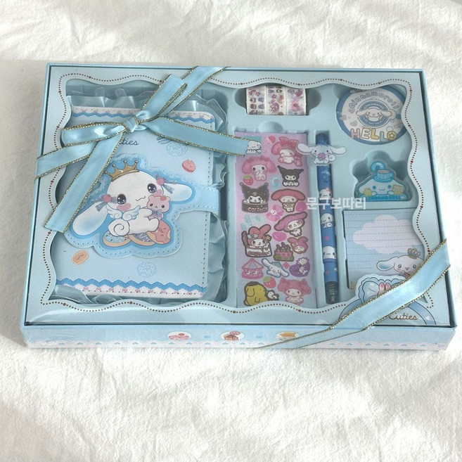 문구보따리 산리오 다이어리 꾸미기 생일선물 시나모롤 마이멜로디 쿠로미, 샤랄라_시나모롤