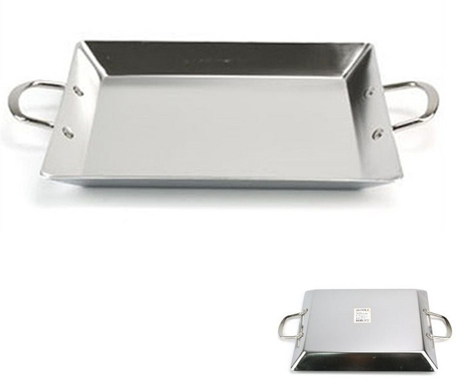 인덕션겸용 삼중 사각볶음팬 대 스텐 yes+336iV