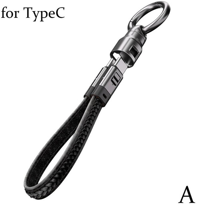 PD240W 체인 짧은 USB4 데이터 케이블 Xiaomi 키트 USB 아이폰에 노트북 휴대용 충전 40Gbps 유형, Black for TypeC, 1개