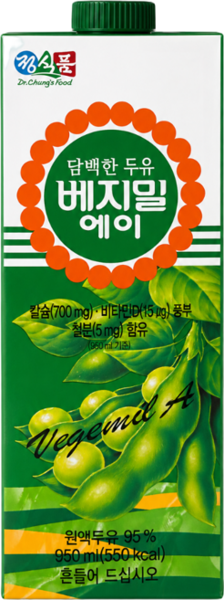 담백한 베지밀A, 950ml, 8개
