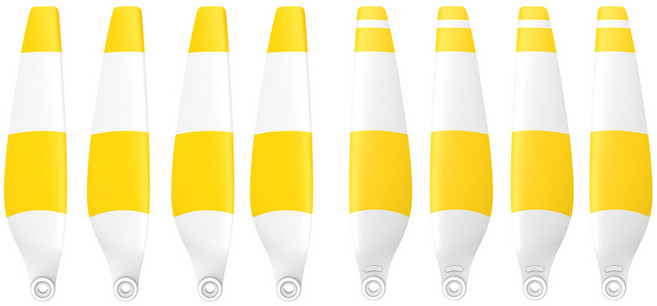 DJI 미니3 미니3프로 미니4프로 드론 6030F 프로펠러 세트 Mini 시리즈 교체용 날개 부품, 1개, (미니3) 프로펠러옐로우