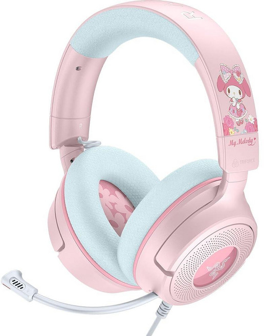 Razer Kraken V4 X Wi레드 Gaming Headset: 40 mm Drivers - Cardioid Mic - Memory Foam Cushions - Chrom, Razer Kraken V4 X Wired Gaming