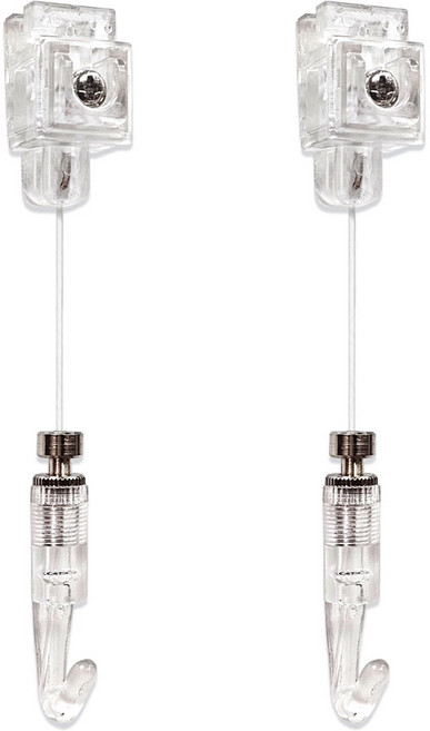 픽쳐앤걸이 틈콕 무타공 못 없이 액자걸이, 2개, 투명