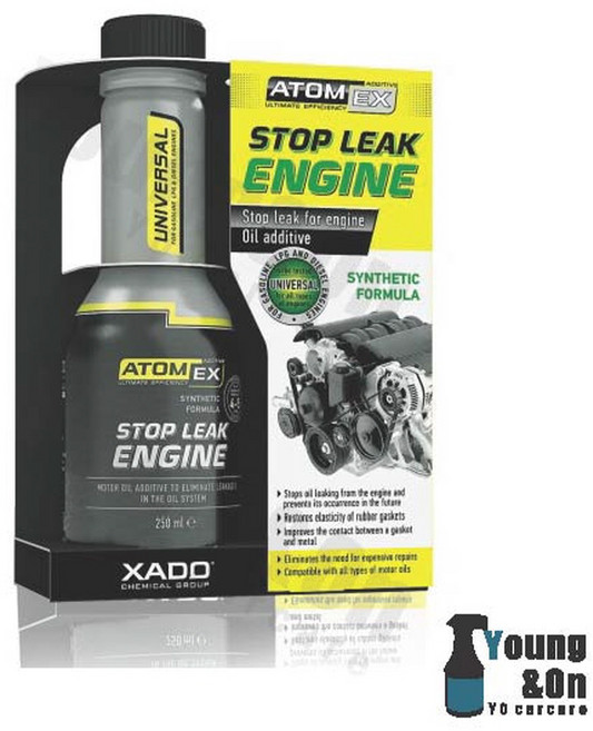 [하도공식인증점] 누유차단제 스탑리크 엔진오일 누유방지제, 1개, 공용