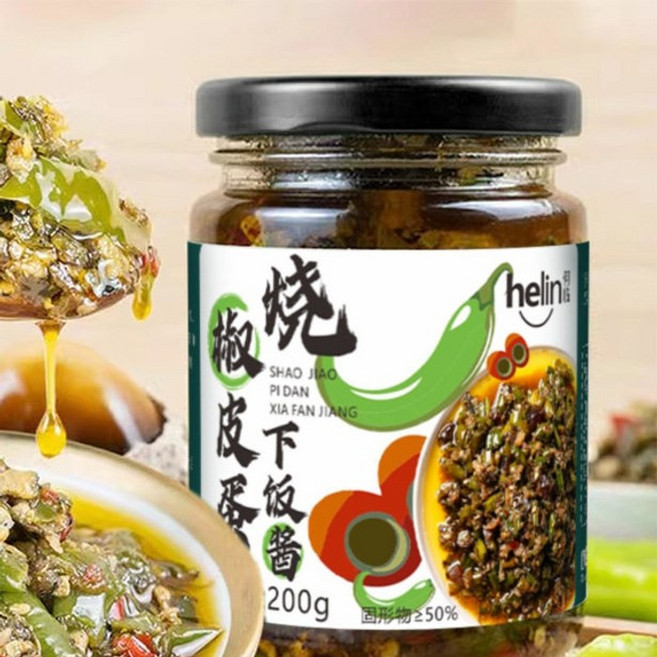 사천식 호랑이 고추장 소스, 구운고추 계란소스 2병