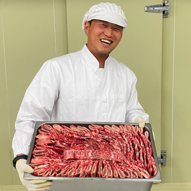 최상급 양념 소갈비 포천 이동갈비 택배 캠핑고기 5대 840g 2인