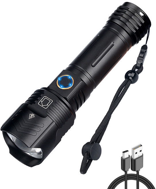 21세기트랜드 트랜드 프로 손전등 LED XHP160 줌라이트, 1개