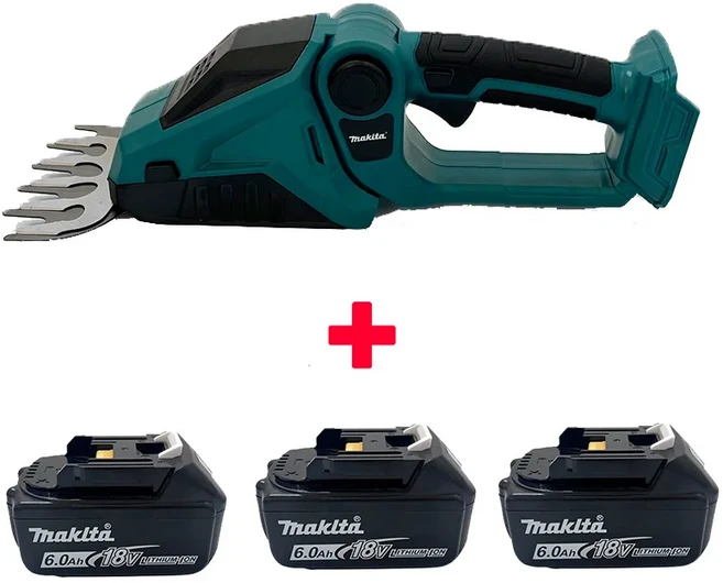 마키타 무선 휴대용 전기 에어 펌프 12V 충전식 핸드헬드 컴프레서 자동차용 배터리용, 09 3Battery and Tool, 1