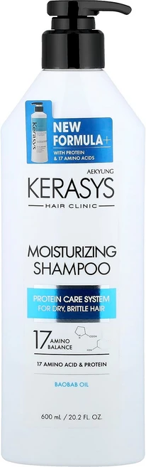 케라시스 모이스처라이징 샴푸 건조하고 푸석푸석한 모발용 600ml (20.2 fl oz) KSY-84888 - 쿠팡