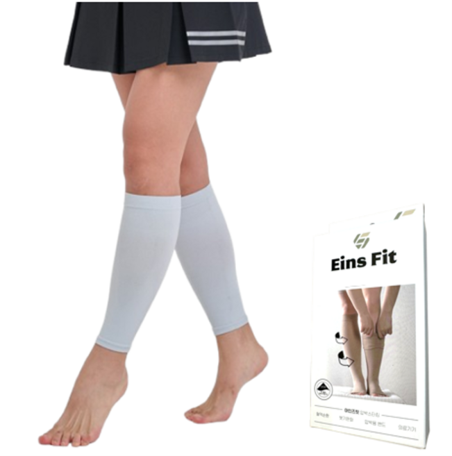 아인즈핏 의료용 압박스타킹 그레이, 종아리/무릎형, 1개