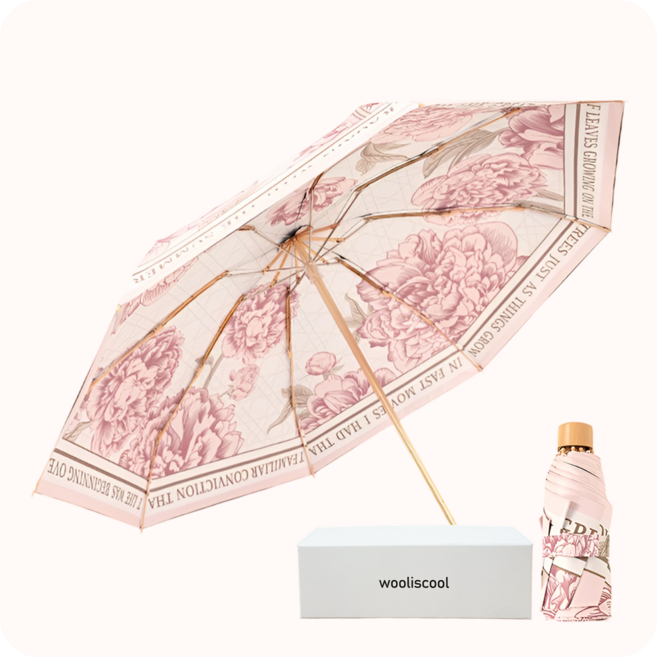 울이즈쿨 더블레이어 튼튼한 UV차단 고급 암막 양산