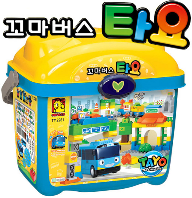 옥스포드 토들블럭 꼬마버스 타요 TY2281, 단품