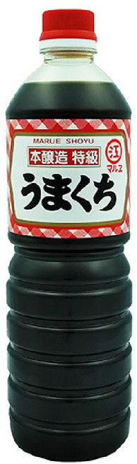 마루에 규슈 단맛 특급 우마구치 양조 간장, 1개, 1L