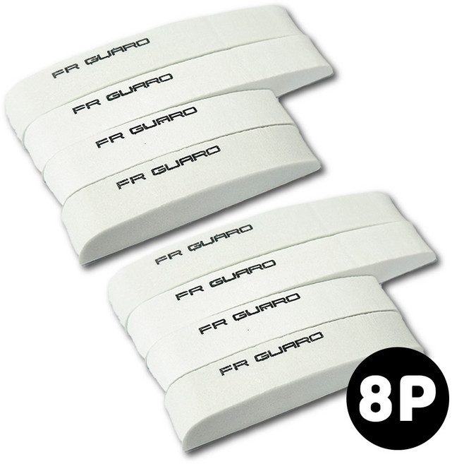 띵크센스 자동차 문콕방지 스펀지 도어 가드 스티커, 2세트, 화이트