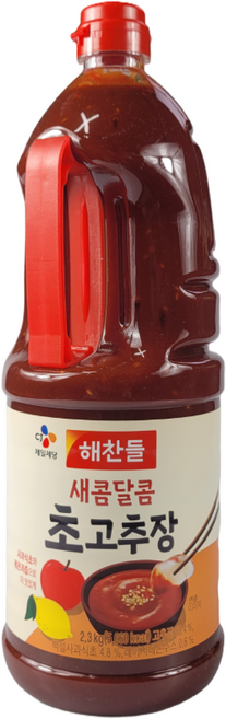 해찬들 레몬과 올리고당으로 새콤달콤 초고추장, 2.3kg, 1개