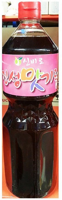 맛기름B 빨강 (진성 1.8L) 기름장/양념기름/조미기름/맛기름/향미유, 1개, 1.8L