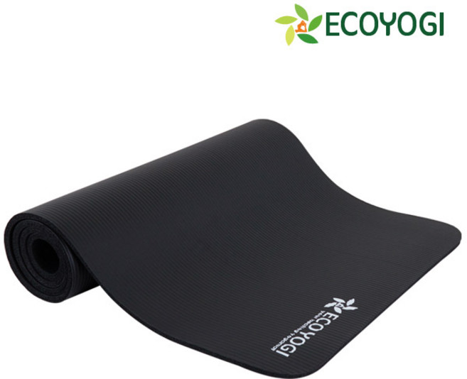 에코요기 NBR 요가매트 (2개 묶음 상품), 16mm블랙(2개 묶음)