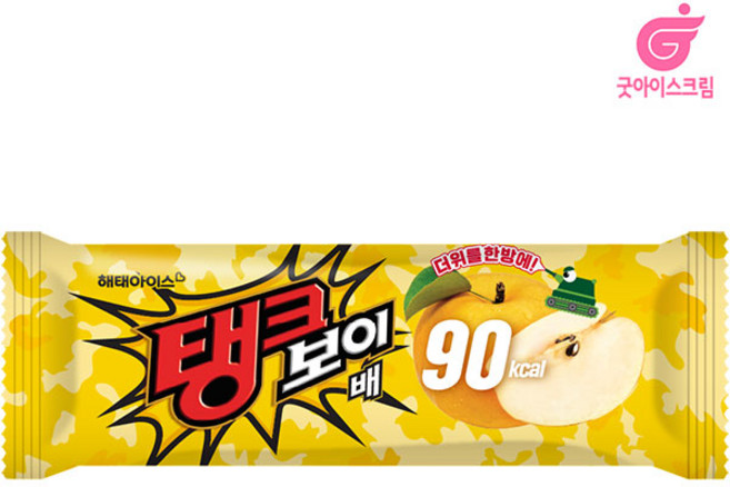 해태제과 탱크보이 35개 한박스 아이스크림, 120ml