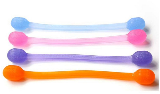 오마이남친 실리콘 스트레칭 밴드, 랜덤 4개 세트