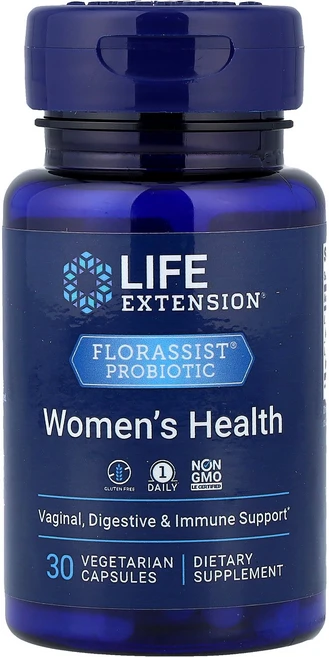라이프익스텐션 Life Extension FLORASSIST® Probiotic Women's Health 30 Vegetarian Capsules, 라이프익스텐션 Life Extension, FLORAS, 1개 - 쿠팡