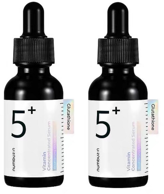 넘버즈인 5번 글루타치온C 흔적 앰플, 30ml, 2개