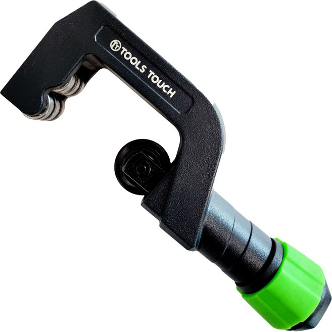 툴스터치 2단 3중롤러 파이프 커팅기 중형 5-50mm, 1개