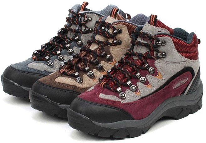 튼튼한 국산 천연소가죽 볼넓은등산화 트레킹화 논슬립 작업화 남녀공용사이즈 미끄럼방지고무창 베스트셀러상품 볼편한등산화 작업화 국산제품