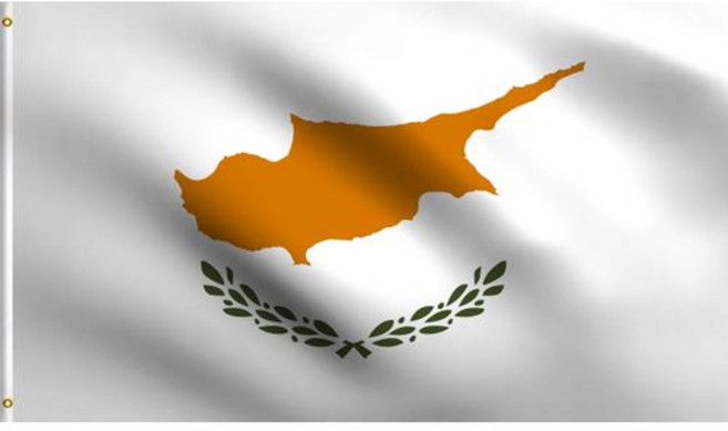 DMSE Republic Of Cyprus Cypriot National Flag 3X5 Ft Foot 100% Polyester 100D Flag UV Resistant (