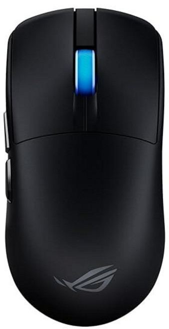 ASUS ROG Harpe Ace 미니 무선 e스포츠 게이밍 마우스 - 작고 컴팩트한 디자인 오른손잡이 49g 경량 3중 모드 연결 36K DPI 최대 105시간 배터, Harpe II 에이스, 블랙