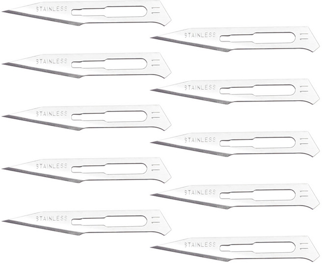 스피카 멸균 수술용 칼날 메스날, 10개