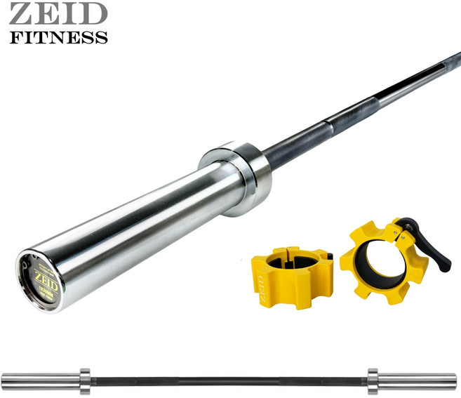 1800mm 15kg 블랙샤프트 중량봉 역기봉 바벨봉 데드리프트바 헬스 스쿼트바 올림픽바, 1개, 블랙+크롬