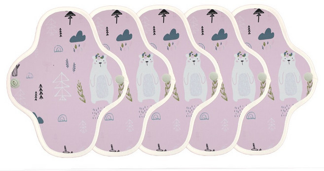 면달셋 면생리대 / 팬티라이너 5장 / 식약처고시 발암물질 없는 생리대, 1개