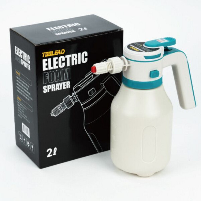 전동 압축 세차 충전식 분무기 2L 폼건 2.5L 스프레이
