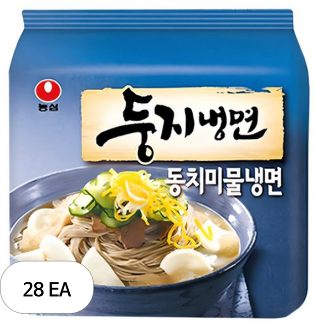 둥지냉면 동치미 물냉면 161g, 28개