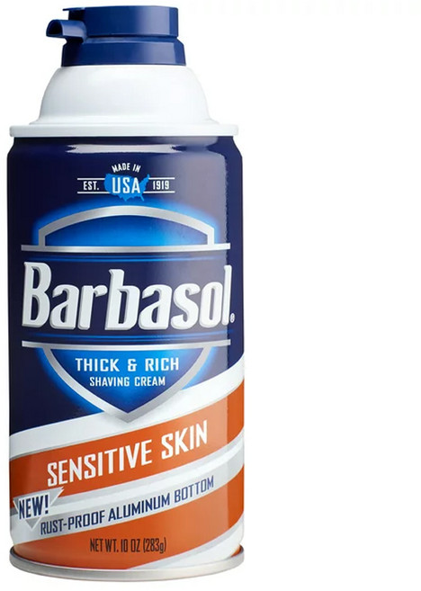 Barbasol 바바솔 면도크림 3종 283 g, 센시티브 스킨, 5개, 283g
