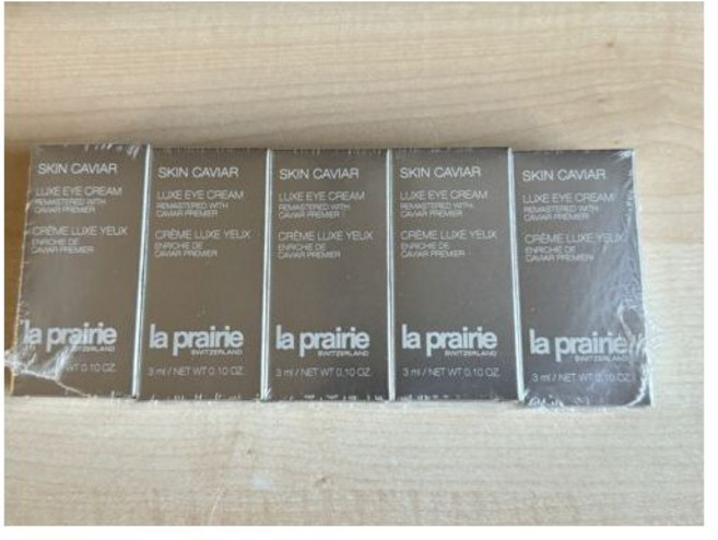 아이크림 5 X La Prairie 스킨 Caviar Luxe Eye 크림 여행용 SIZE: 0.10 온스(1온스=약30g) / 3 ml NEW FRESH