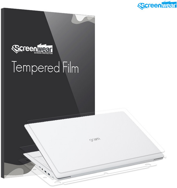 [스크린웨어]LG그램 17 2020 (17Z90N) 외부 전신보호필름 1세트, 1개