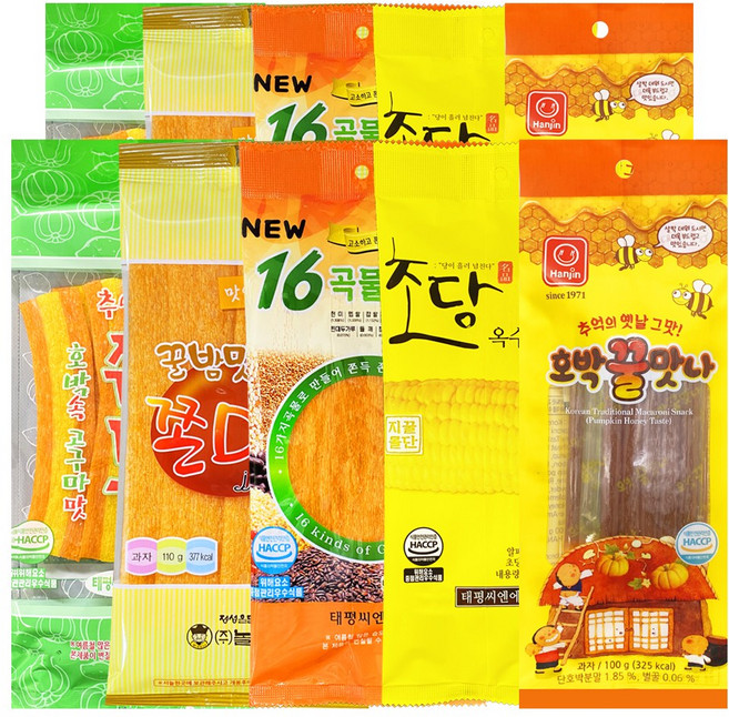 [푸드원스토어] 쫀드기 세트, 10개, 100g