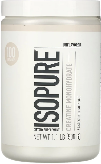 Isopure 크레아틴 일수화물 무맛 500g, 성인남녀공용, 1개 - 쿠팡