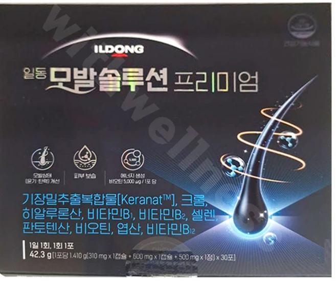 일동 모발솔루션 프리미엄 30포, 1, 42.3g - 쿠팡