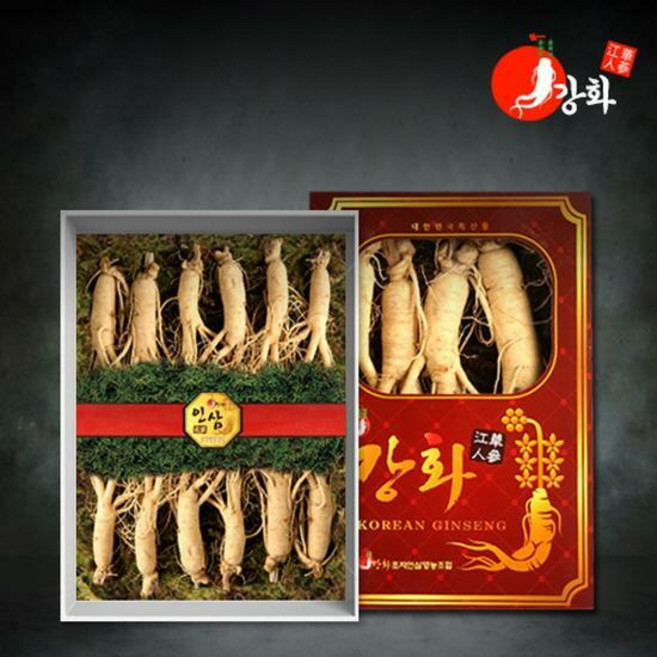 [강화초지인삼] 5년근 수삼 선물세트 1채 750g (20-25뿌리), 1세트, 상세 설명 참조