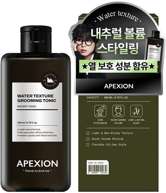 에펙션 워터 텍스처 그루밍 헤어토닉, 1개, 200ml
