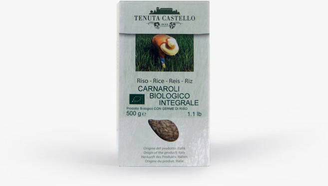 Tenuta Castello 유기농 통밀 카르나롤리 쌀 500gx3개, 500g
