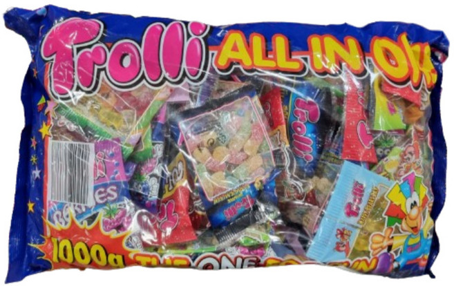 트롤리 올인원 츄잉젤리, 1kg, 2개