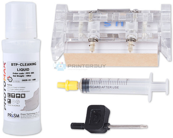 삼성 K310 헤드 수리키트 지그 세정액 석션주사기