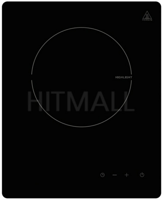 전기렌지 1구 하이라이트 매립형 빌트인 쿡탑, HESC-E1000K