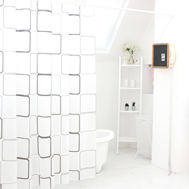 FREESPACE 샤워커튼 EVA POLY 모음, 1개