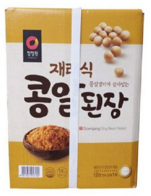 대상 재래식 콩알 된장, 1개, 14kg