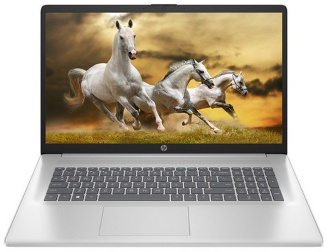 HP 2025 노트북 17 코어i3 인텔 12세대, Natural Silver, 512GB, 8GB, Free DOS, 17s-cu2006TU 512G