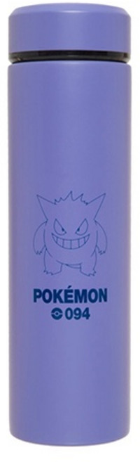 OUTDOOR 寶可夢 Pokemon 聯名款保溫瓶, 紫色(耿鬼), 1個